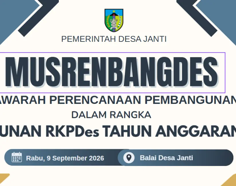 MUSRENBANGDES 2027